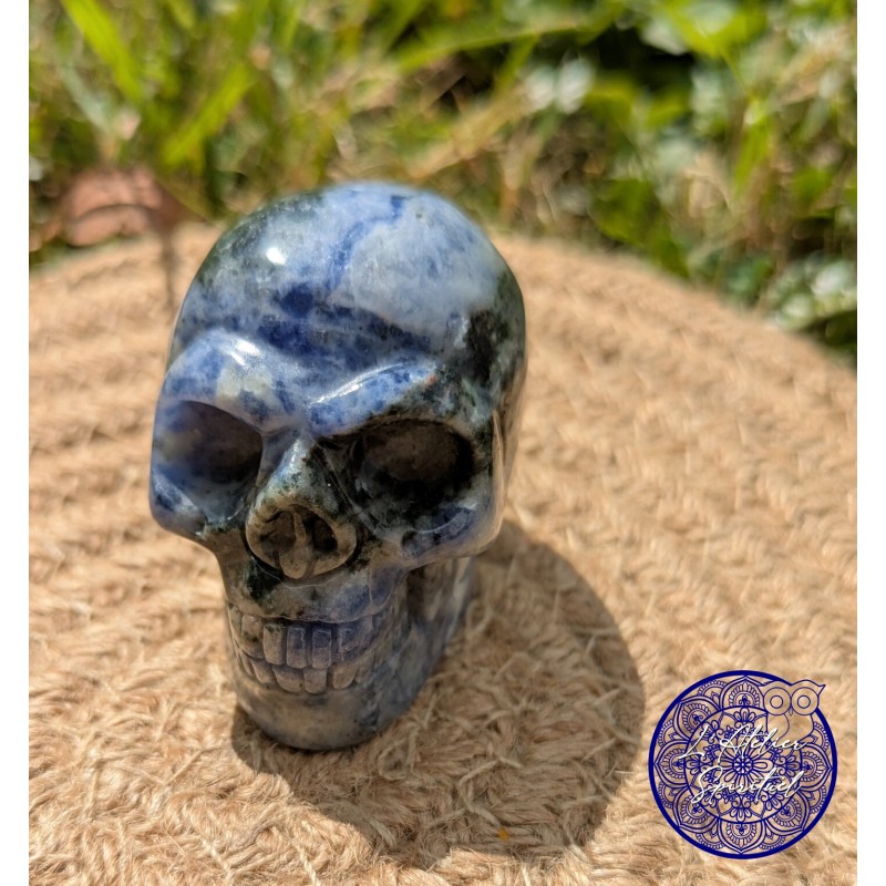 Crâne 50mm Sodalite