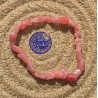 Bracelet pierres roulées Rhodochrosite