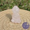 Bouddha Indien 50 mm Quartz rose Brésil