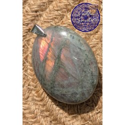 Pendentif ovale Labradorite...