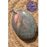Pendentif ovale Labradorite Violette AA +