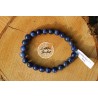 Bracelet boule 08mm sodalite Brésil A