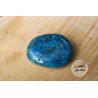 Pierre plate apatite bleue Madagascar AA 30 à 50mm
