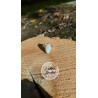 Bague marquise argent 925 Pierre de Lune Taille 55