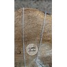 chaine argent maille forçat