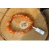 Bracelet boule 08mm cornaline A