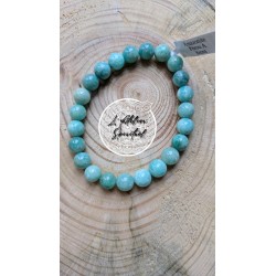 bracelet boule amazonite