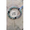 bracelet boule fluorine multicolore