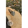 Bague Fleur de vie Acier complet