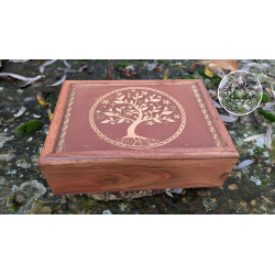 boite bois tarot arbre de vie