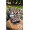 Brûleur d'encens à refoulement bouddha