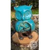 Brûleur d'encens à refoulement hibou