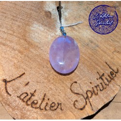 Pendentif ovale Améthyste AA