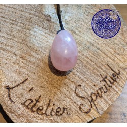 Oeuf de Yoni M quartz rose