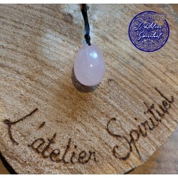 Oeuf de Yoni S quartz rose