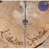 Bracelet Acier géométrie sacrée sur mesure