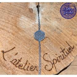 Bracelet Acier géométrie sacrée sur mesure