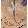 Bracelet Acier géométrie sacrée sur mesure