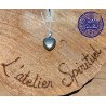 Pendentif Coeur Pyrite
