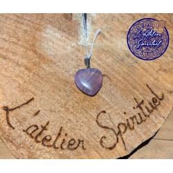 Pendentif Coeur Améthyste