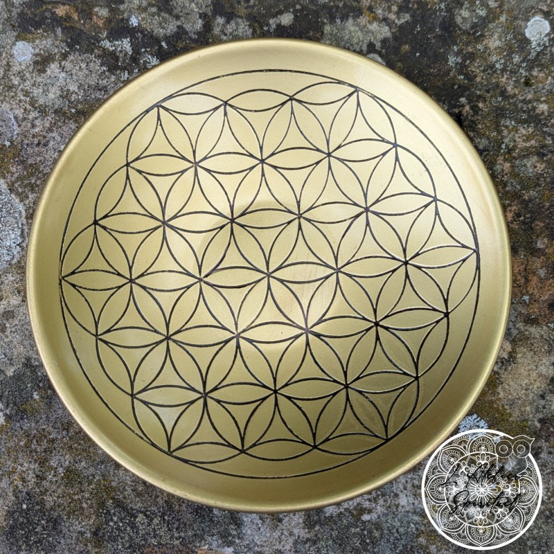 Assiette Fleur de vie