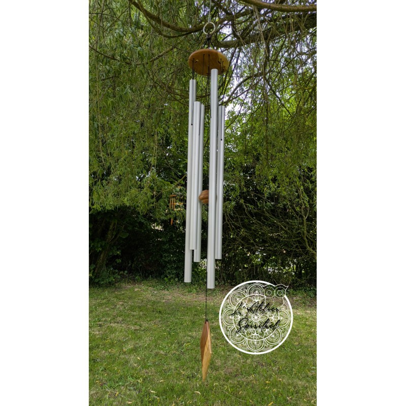 Carillon à vent Solfeggio son de guérison -- 86 cm