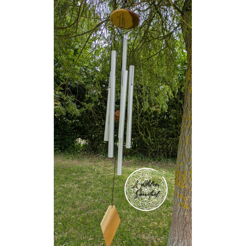 Carillon à vent 432 Herzt fréquence divine -- 85 cm