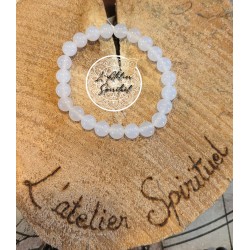 Bracelet boule 08mm agate...