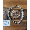 Bracelet boule 08mm cristal de roche A